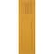 Ekena Millwork True Fit PVC San Miguel Mission Style Fixed Mount Shutters, Turmeric, 18W x 32H, PR TFP001SM18X032TU - alternate 6